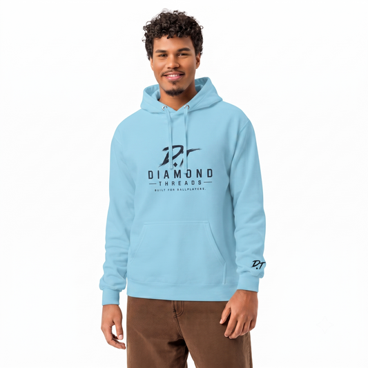 Diamond Threads Baseball Logo Hoodie