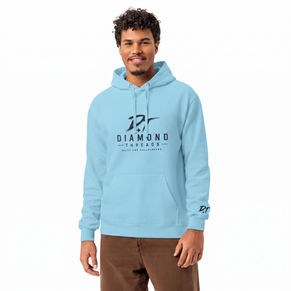 Diamond Threads Baseball Logo Hoodie